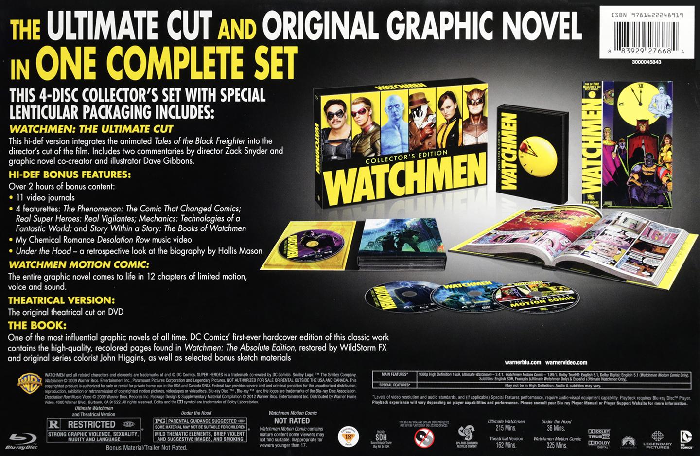 WATCHMEN: Collector's Edition - HamiltonBook.com