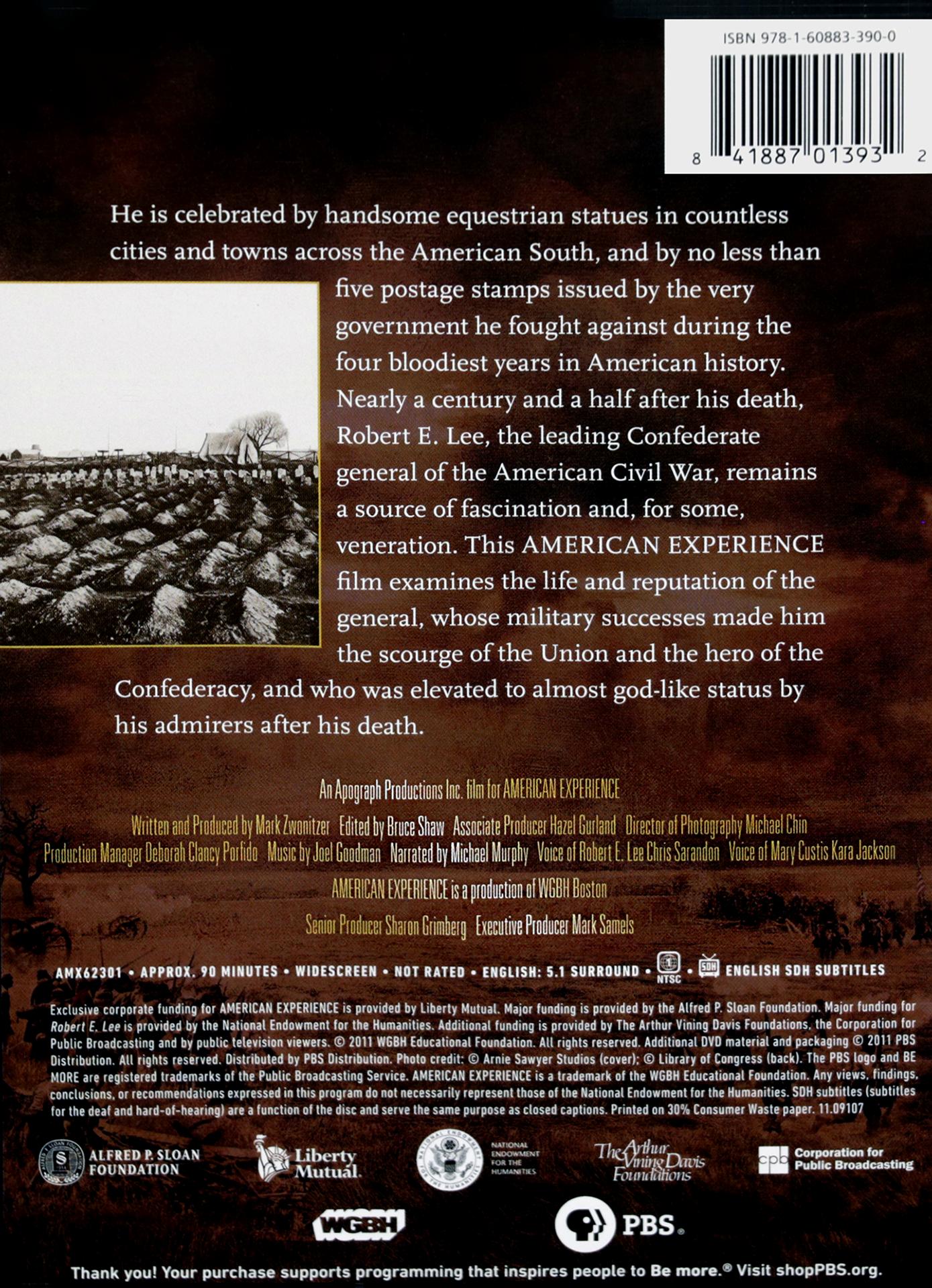 ROBERT E. LEE: American Experience - HamiltonBook.com